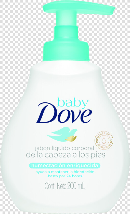 Dove Jabón Líquido De La Cabeza A Los Pies Humectación   Baby Dove For Newborn  HD Png DownloadTransparent PNG