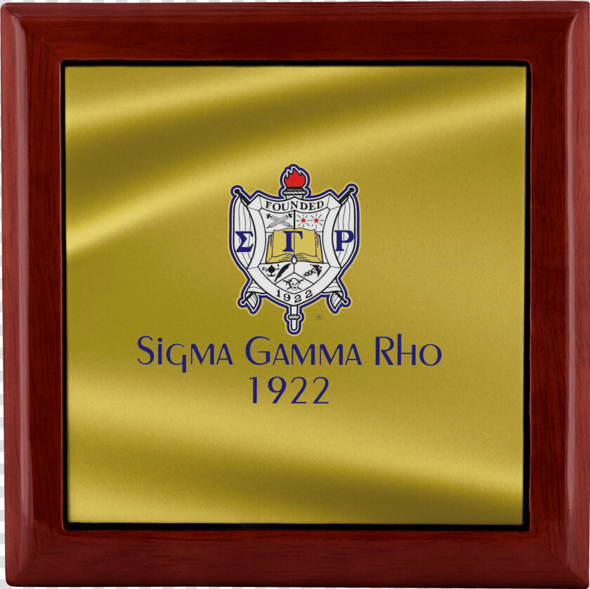 Sigma Gamma Rho Jewelry Box   Picture Frame  HD Png DownloadTransparent PNG