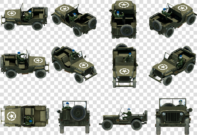 Wj   Jeep Willys Top View  HD Png DownloadTransparent PNG