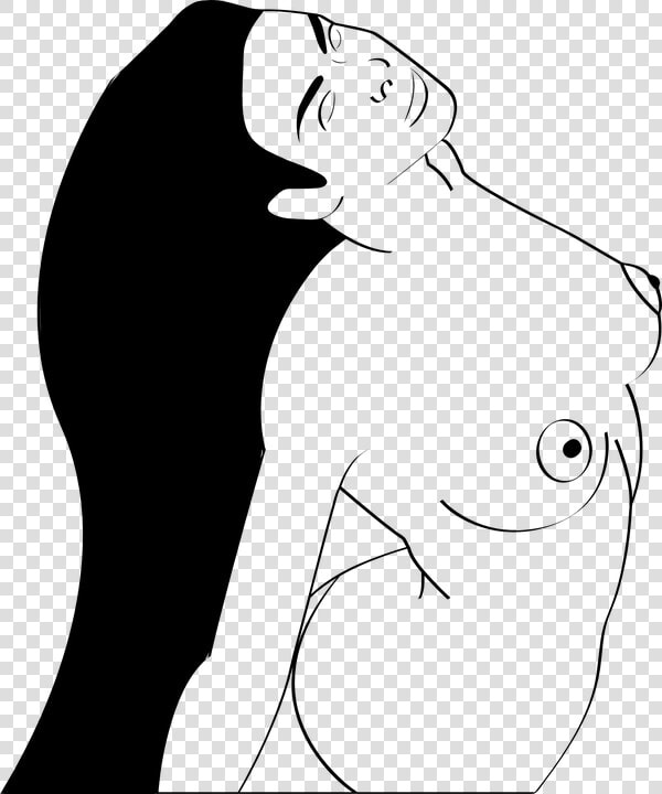 Art Vector Woman Boobs  HD Png DownloadTransparent PNG