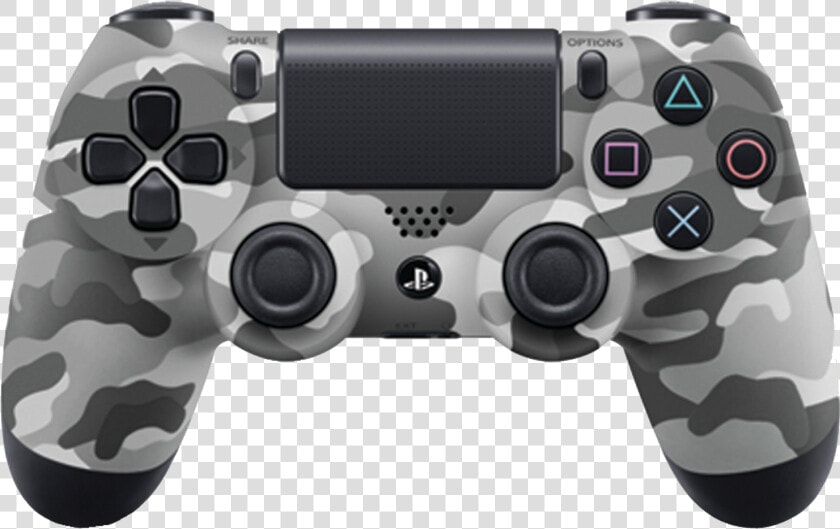 Ps4 Controller Army Soldier Console Png   Grey Camo Ps4 Controller  Transparent PngTransparent PNG