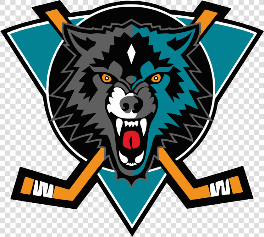 Ehl Wolves   Anaheim Mighty Ducks Logo  HD Png DownloadTransparent PNG