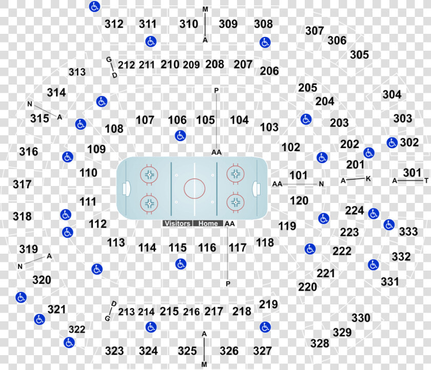 Section 04 Bridgestone Arena  HD Png DownloadTransparent PNG