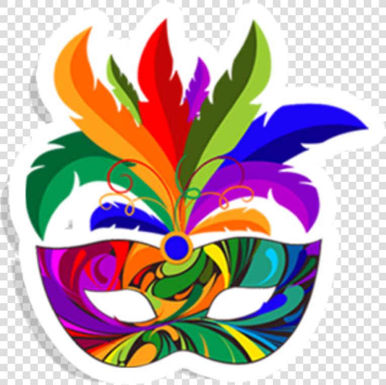  mascara remix  festa  decoração  remix  carnaval  carnaval2018   Clip Art Rio Carnival  HD Png DownloadTransparent PNG