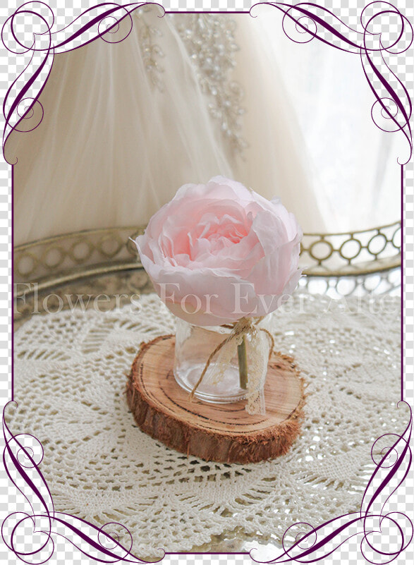 Pink Peony Silk Artificial Table Decoration   Fake Wedding Bouquets Australia  HD Png DownloadTransparent PNG