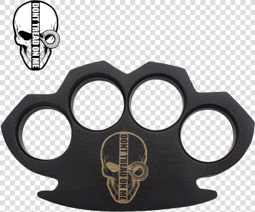 Don T Tread Steam Punk Black Solid Metal Knuckle Paper   Knuckles Duster  HD Png DownloadTransparent PNG