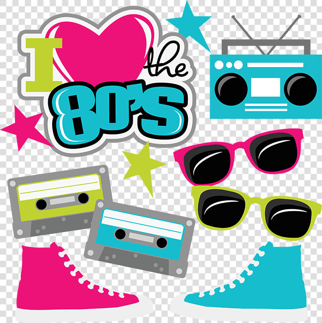 I Love 80s Png   Decoracion Fiesta Tematica De Los 80  Transparent PngTransparent PNG