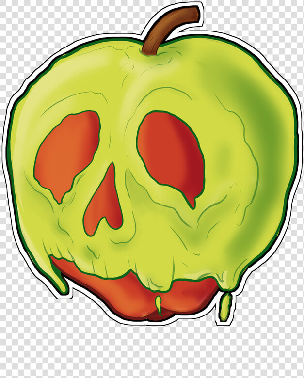  apple  poisonapple  art Just A Quick Draw Of The Poison   Poison Apple Clipart  HD Png DownloadTransparent PNG