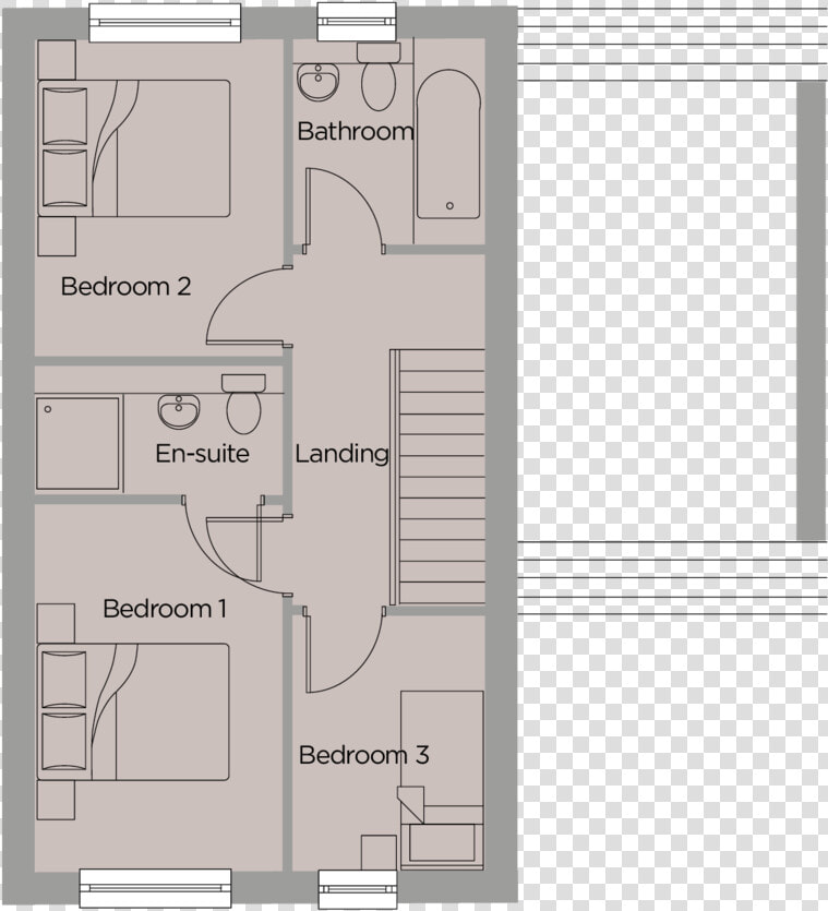 Meadow View Floorplans The Chestnut 2   Floor Plan  HD Png DownloadTransparent PNG