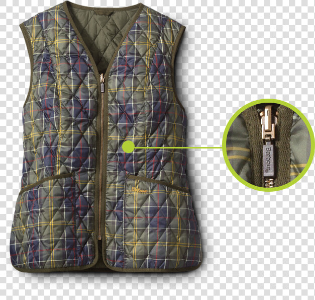 Barbour Womens Gilet Tartan  HD Png DownloadTransparent PNG