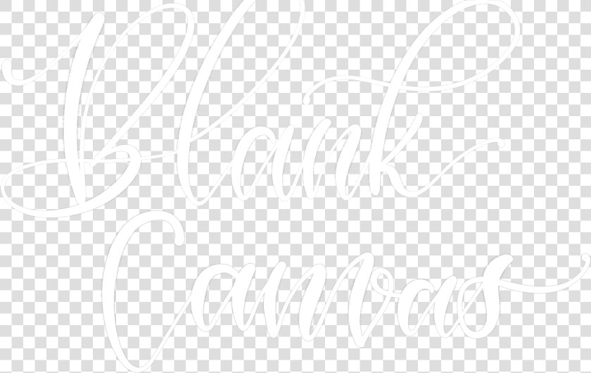 Blank Canvas Logo   Calligraphy  HD Png DownloadTransparent PNG