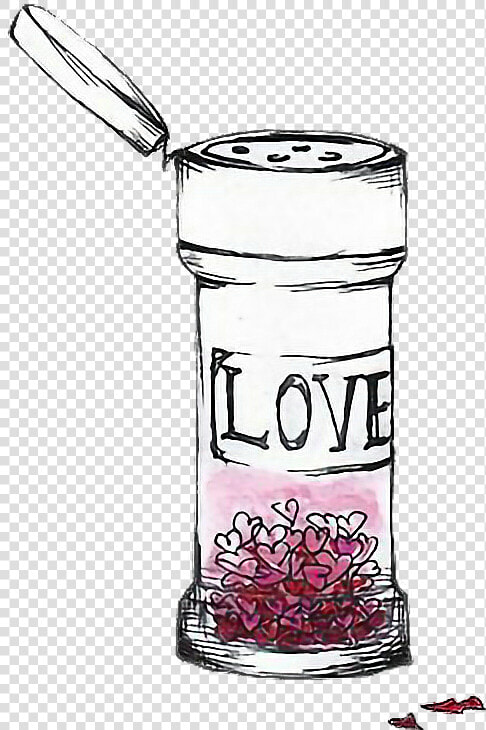  tumblr  botella  amor   Sketch  HD Png DownloadTransparent PNG