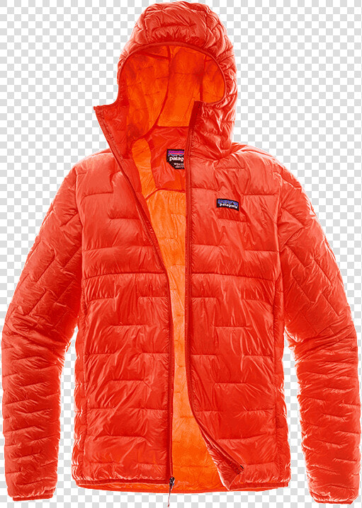 Patagonia Micro Puff Hoody Orange  HD Png DownloadTransparent PNG