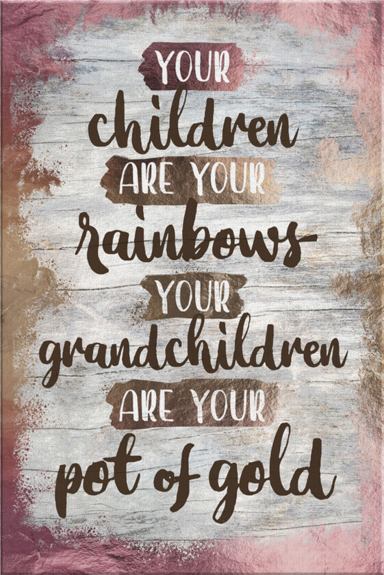 Grandchildren Are Your Pot Of Gold   Poster  HD Png DownloadTransparent PNG