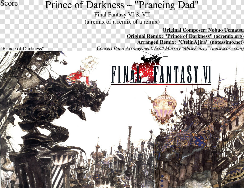 Final Fantasy Vi   Png Download   Art Of Final Fantasy 6  Transparent PngTransparent PNG