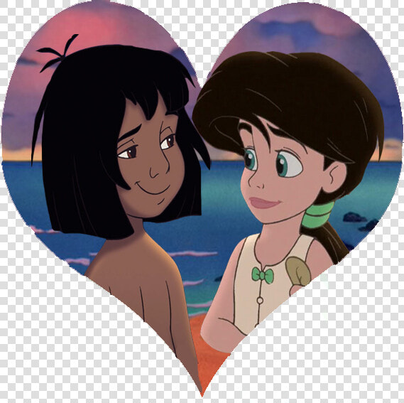 Disney Melody And Mowgli  HD Png DownloadTransparent PNG