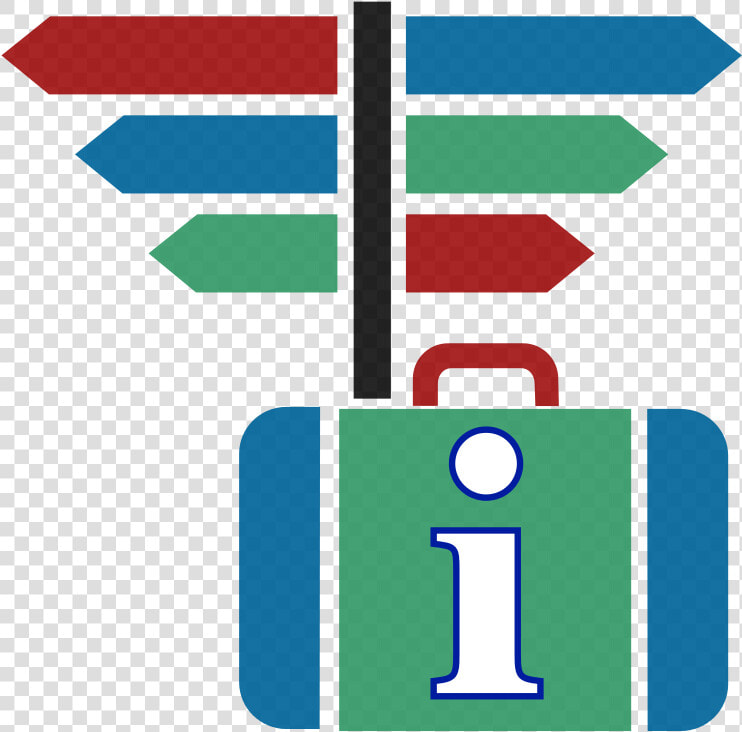 Suitcase Icon Blue Green Red Dynamic V33   Icon  HD Png DownloadTransparent PNG