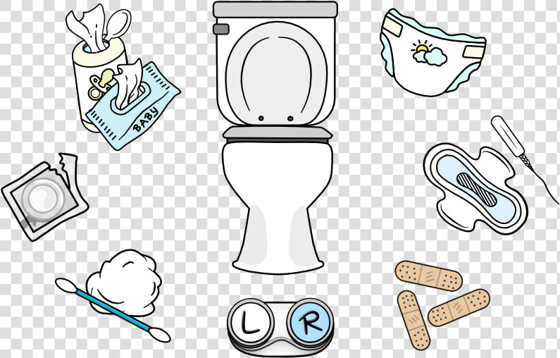 Toilet Septic System Psa Do Not Flush  HD Png DownloadTransparent PNG