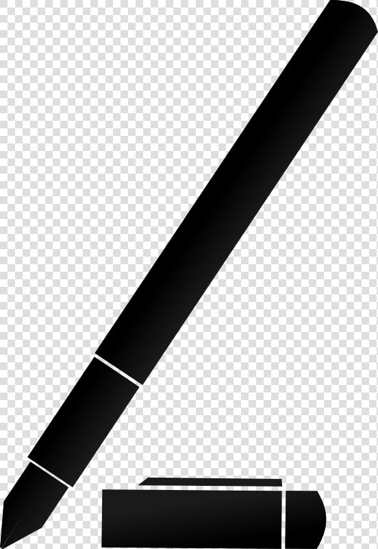 Pen Vector   Black Pen Clipart  HD Png DownloadTransparent PNG