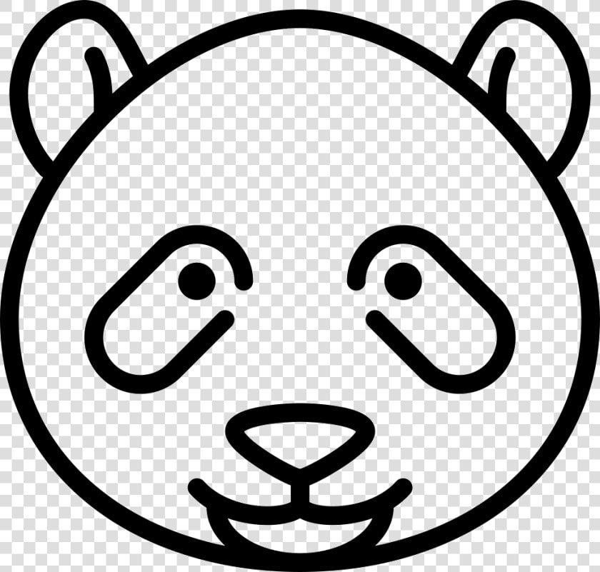 Panda Bear Head   Black Chihuahua Icon  HD Png DownloadTransparent PNG