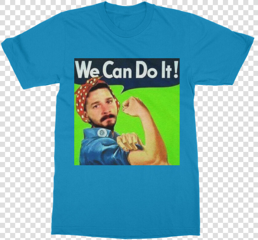 We Can Do It Meme ﻿classic Adult T shirt Class   World War Patriotism Propaganda  HD Png DownloadTransparent PNG