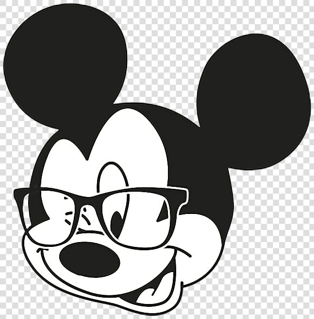  mickeymouse  mickey  mouse   Mickey Mouse With Glasses  HD Png DownloadTransparent PNG