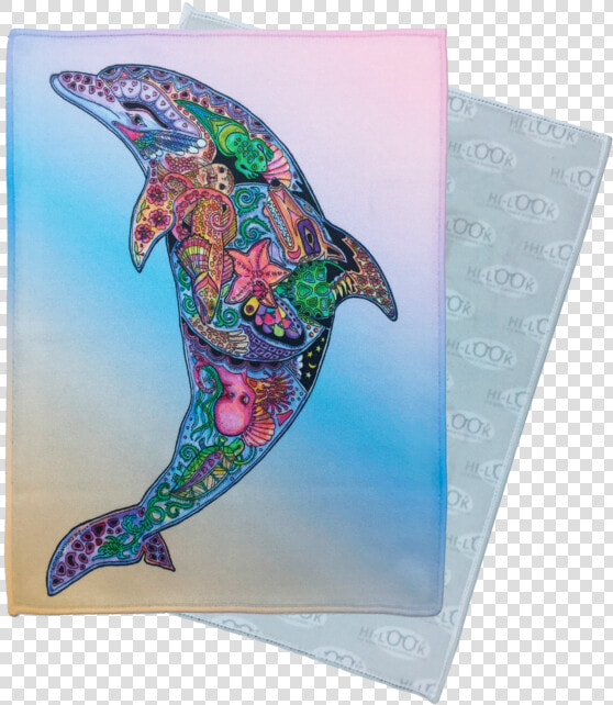 Dolphin Microfiber Cleaning Cloth  HD Png DownloadTransparent PNG