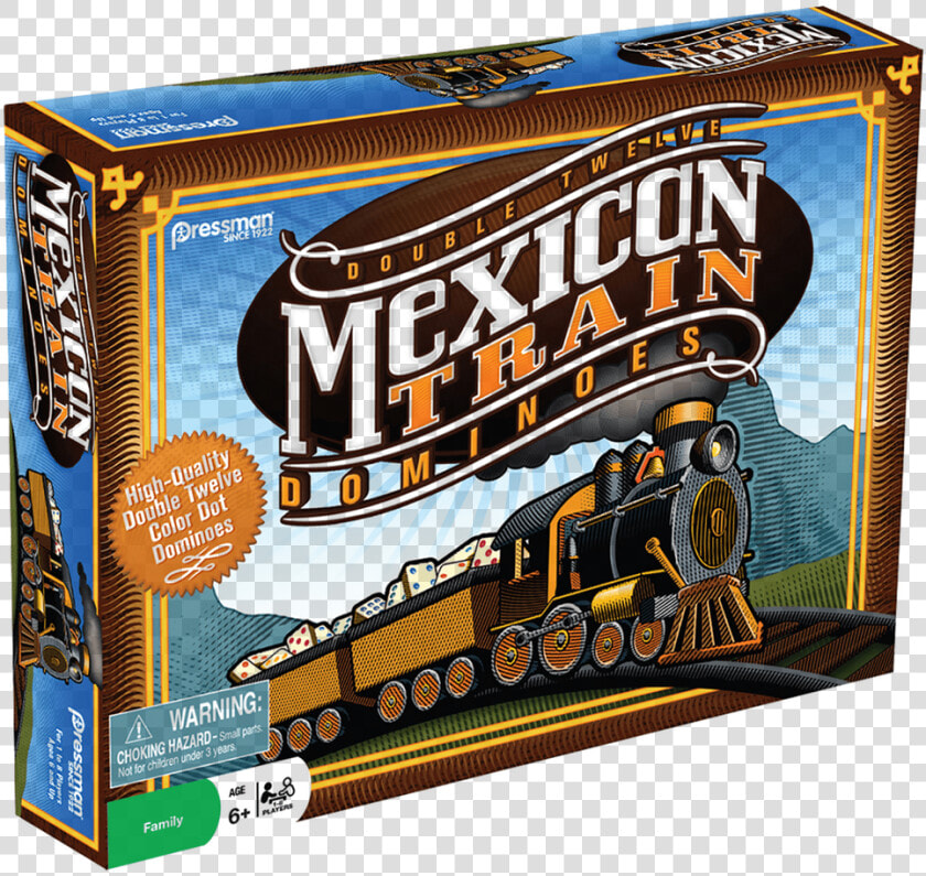 Pressman Mexican Train Dominoes   Png Download  Transparent PngTransparent PNG