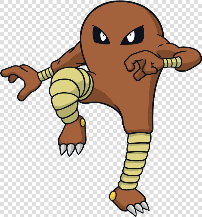 Hitmonlee Pokemon Character Vector Art   Pokemon Hitmonlee  HD Png DownloadTransparent PNG