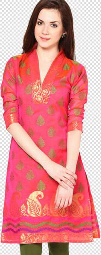 Chanderi Kurti Png Pics   Formal Wear  Transparent PngTransparent PNG