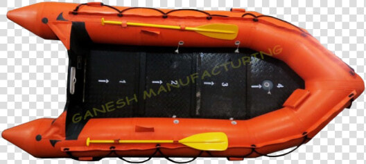 Banner 1   Inflatable Rubber Boat Orange  HD Png DownloadTransparent PNG