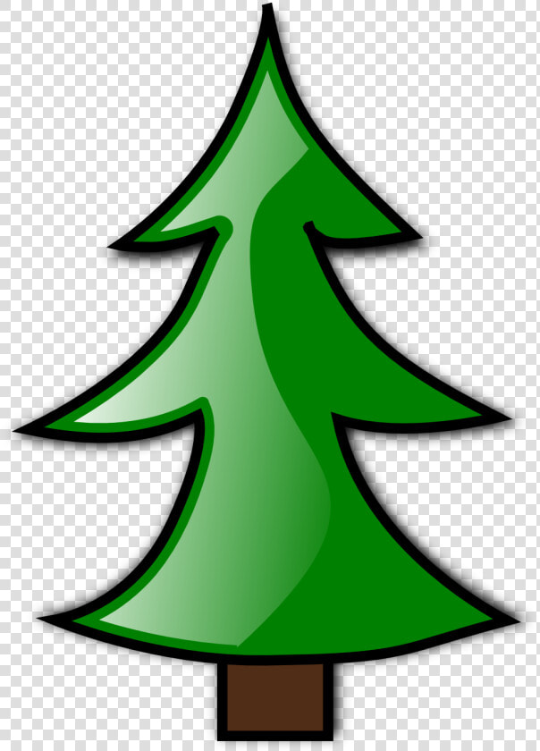 Clipart Of A Conifer   Christmas Tree White Logo  HD Png DownloadTransparent PNG