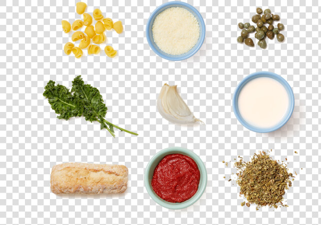 Lumaca Rigata Pasta With Capers  amp  Garlic Bread   Roasting  HD Png DownloadTransparent PNG