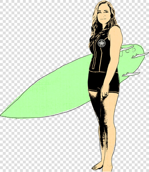 Girl Surfing Png Pic  Transparent PngTransparent PNG