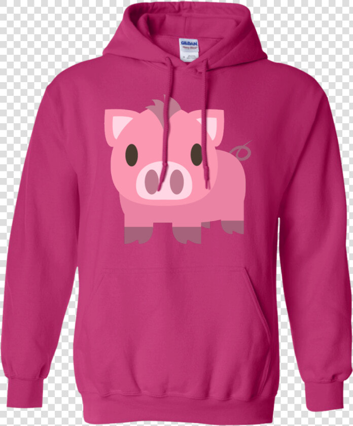 Pig Face Emoji Hoodie   Hoodie  HD Png DownloadTransparent PNG