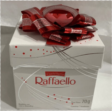 Rafaello Con Moño 70gr   Ferrero Raffaello  HD Png DownloadTransparent PNG