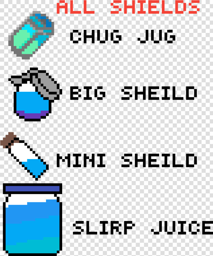 Fortnite Slurp Juice Pixel Art  HD Png DownloadTransparent PNG