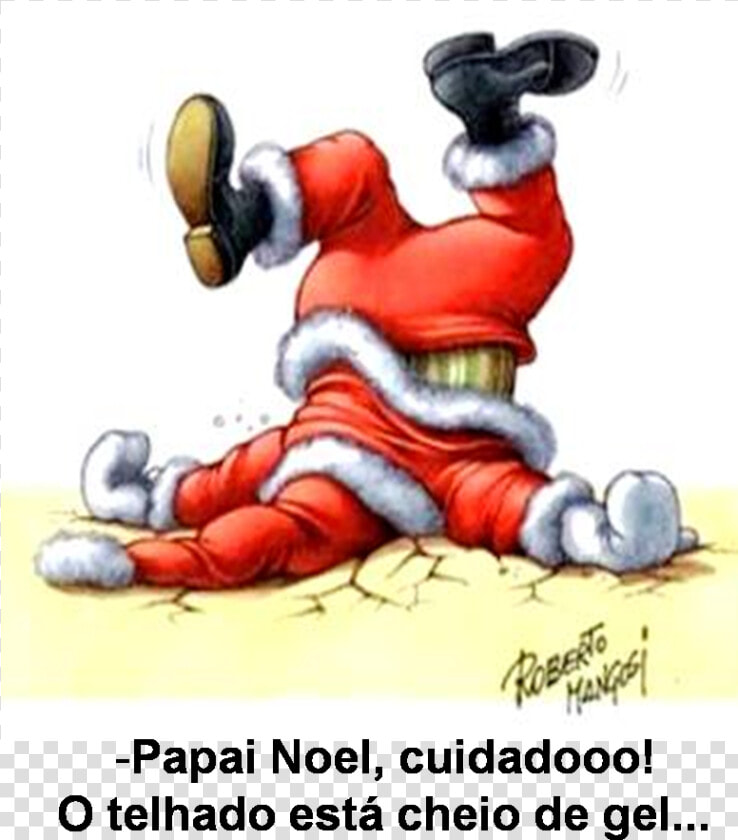 Clip Art Textos Engra Ados E   Papai Noel Engraçado Imagens  HD Png DownloadTransparent PNG