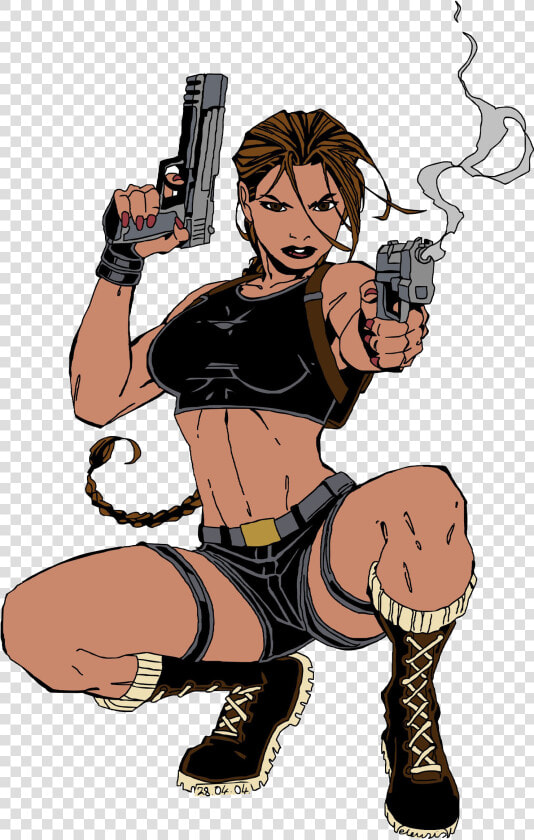 Lara Croft Png Photo   Lara Croft Comic Png  Transparent PngTransparent PNG