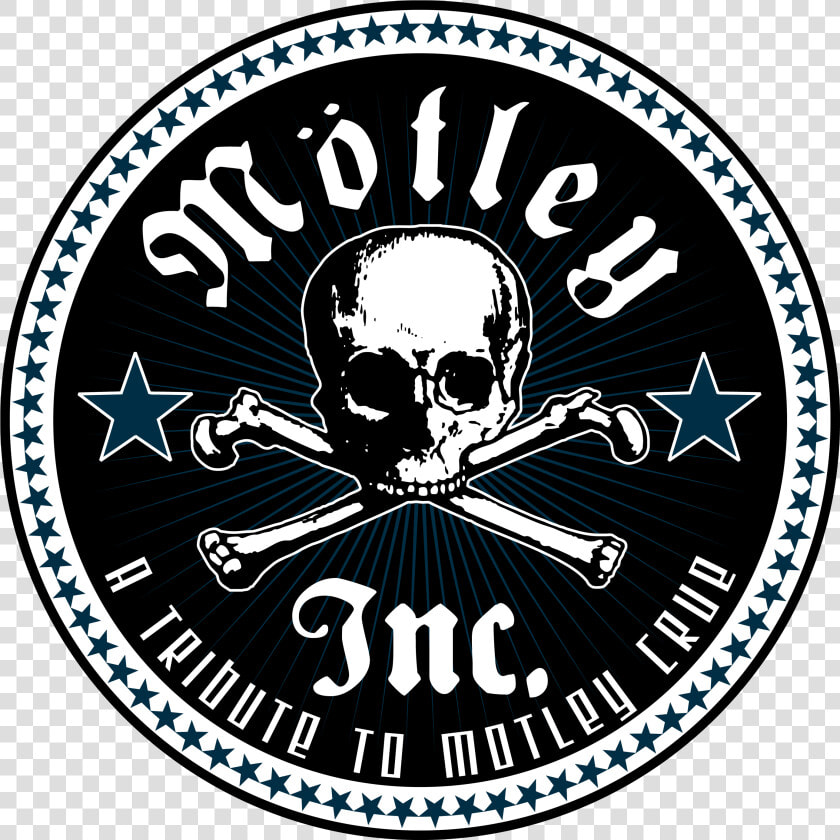 Skull And Bones Sticker   Png Download   Motley Crue Logo Hd  Transparent PngTransparent PNG