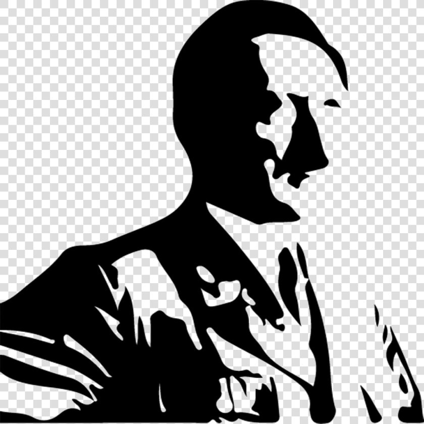 Transparent Hitler Silhouette   Hitler Silhouette Png  Png DownloadTransparent PNG