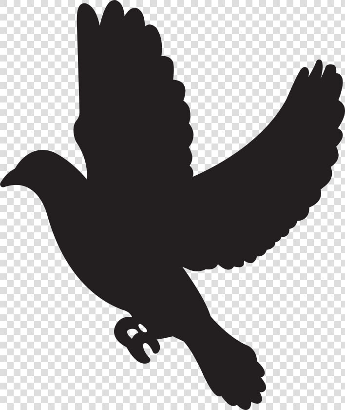 Flying Dove Silhouette Png Clip Artu200b Gallery Yopriceville  Transparent PngTransparent PNG