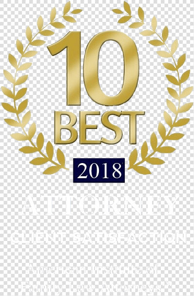 American Institute Of Family Law Attorneys 2018 Best   10 Best Attorneys Logo  HD Png DownloadTransparent PNG