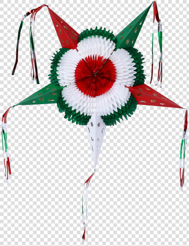 Colorful Star Mexican Piñata Foldable Cardboard Party   Floral Design  HD Png DownloadTransparent PNG