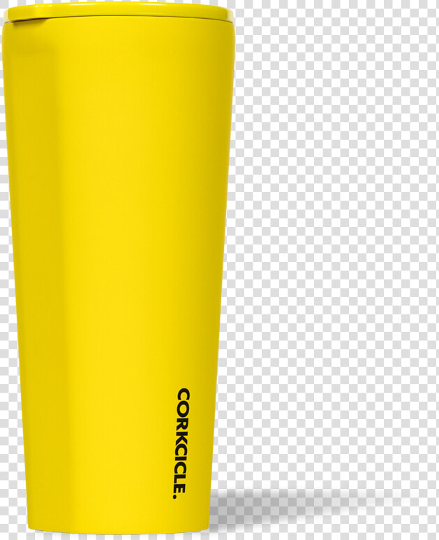 Neon Lights Yellow 24 Oz Tumbler Corkcicle   Plastic  HD Png DownloadTransparent PNG