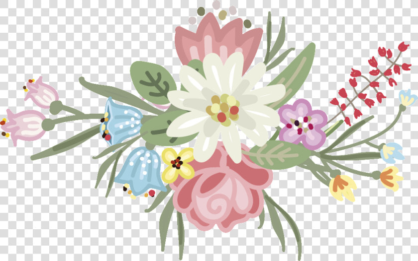 Hand Painted Flowers Wedding Decoration Design Vector   Wedding Vector Flower Png  Transparent PngTransparent PNG