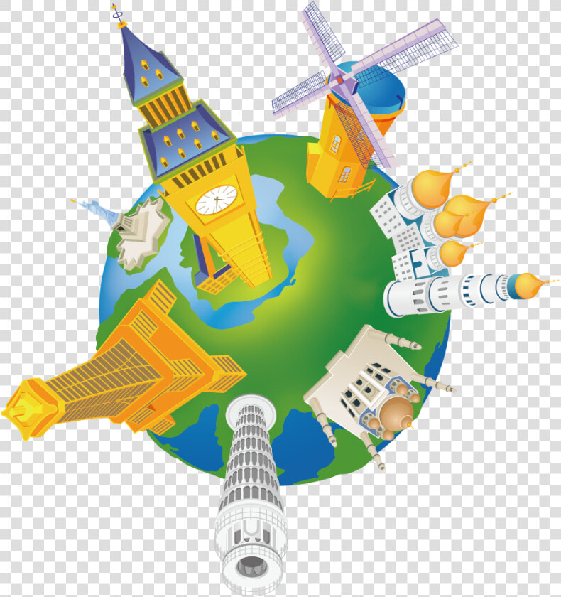 Europe Travel Clip Art   Travel Vector  HD Png DownloadTransparent PNG