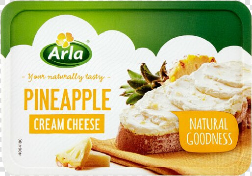 Arla Cream Cheese Pineapple 150g   Arla Pineapple Cream Cheese  HD Png DownloadTransparent PNG