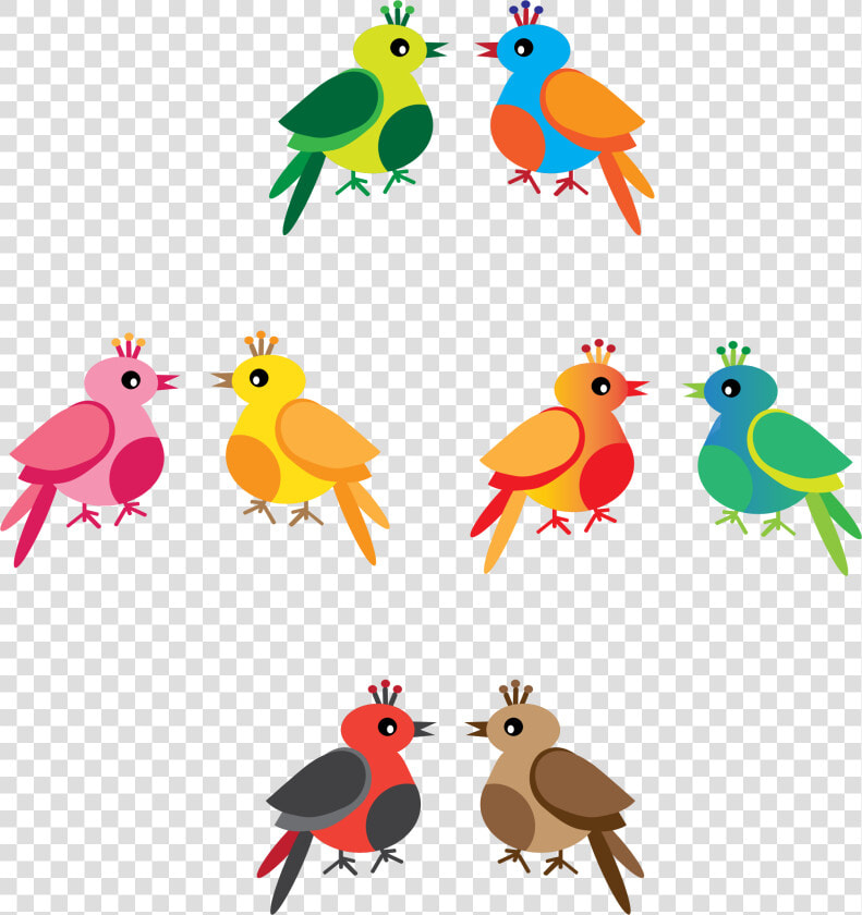 Free Rainbow Birds   Word Problem Examples Addition  HD Png DownloadTransparent PNG