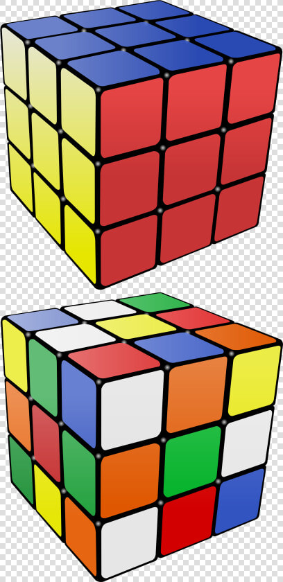 Rubik S Cube Png   Coloring Pages Rubiks Cube  Transparent PngTransparent PNG